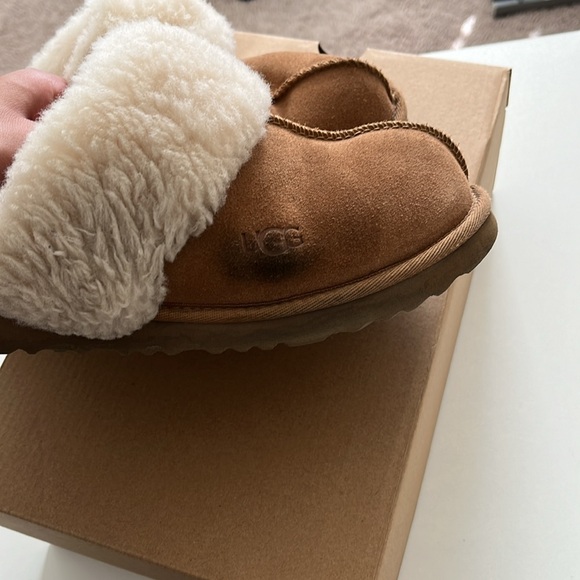 🤎 🐪 Camel Ugg slides used but priced greatly make orders can also be cleaned - Picture 6 of 7